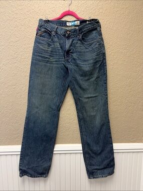 Ariat M2 Relaxed Bootcut Men's Jeans - Dark Blue Wash 32x34